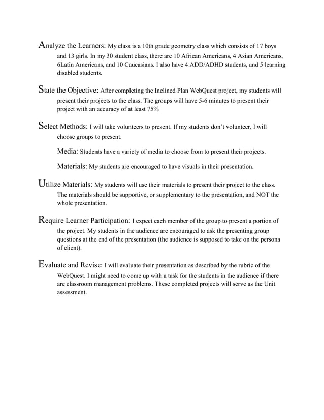 Day 14 Lesson Plan | PDF
