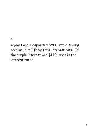 Day 14 simple interest | PDF