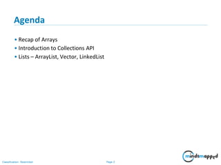 Collections Array list | PPT
