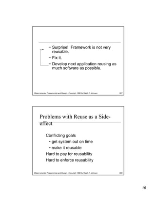 How to Design Frameworks