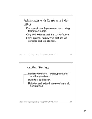 How to Design Frameworks