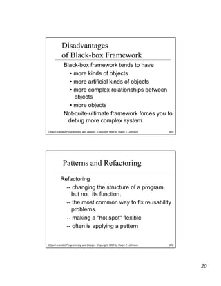 How to Design Frameworks