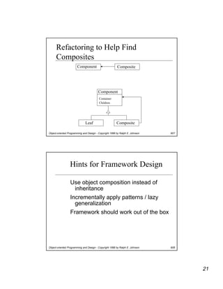 How to Design Frameworks