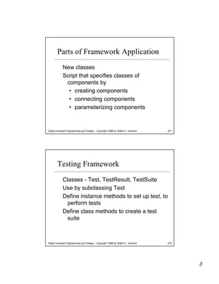 How to Design Frameworks