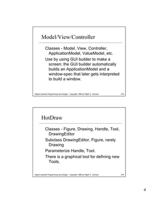 How to Design Frameworks
