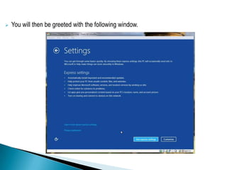 windows 8 installation | PPTX