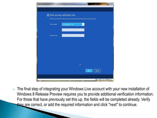 windows 8 installation | PPTX