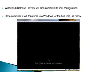 windows 8 installation | PPTX