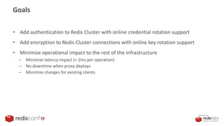 Secure Redis Cluster At Box: Vova Galchenko, Ravitej Sistla | PDF