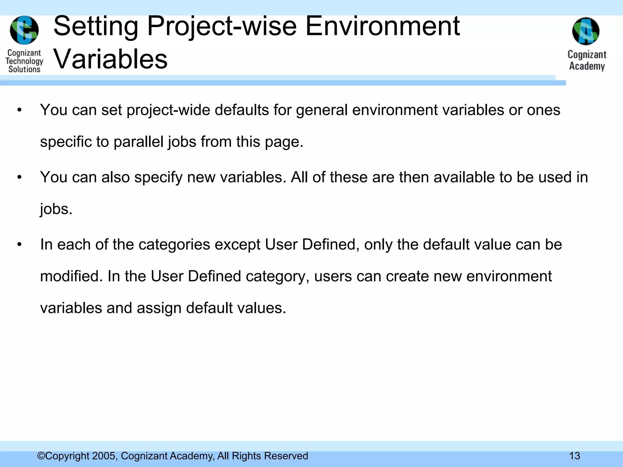 Day 1 Data Stage Administrator And Director 11.0