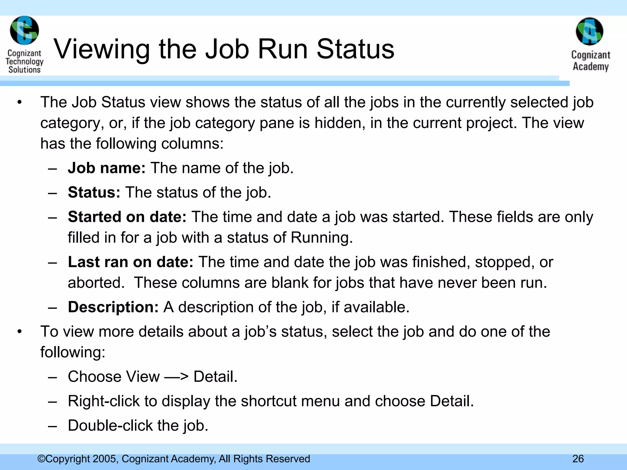 Day 1 Data Stage Administrator And Director 11.0