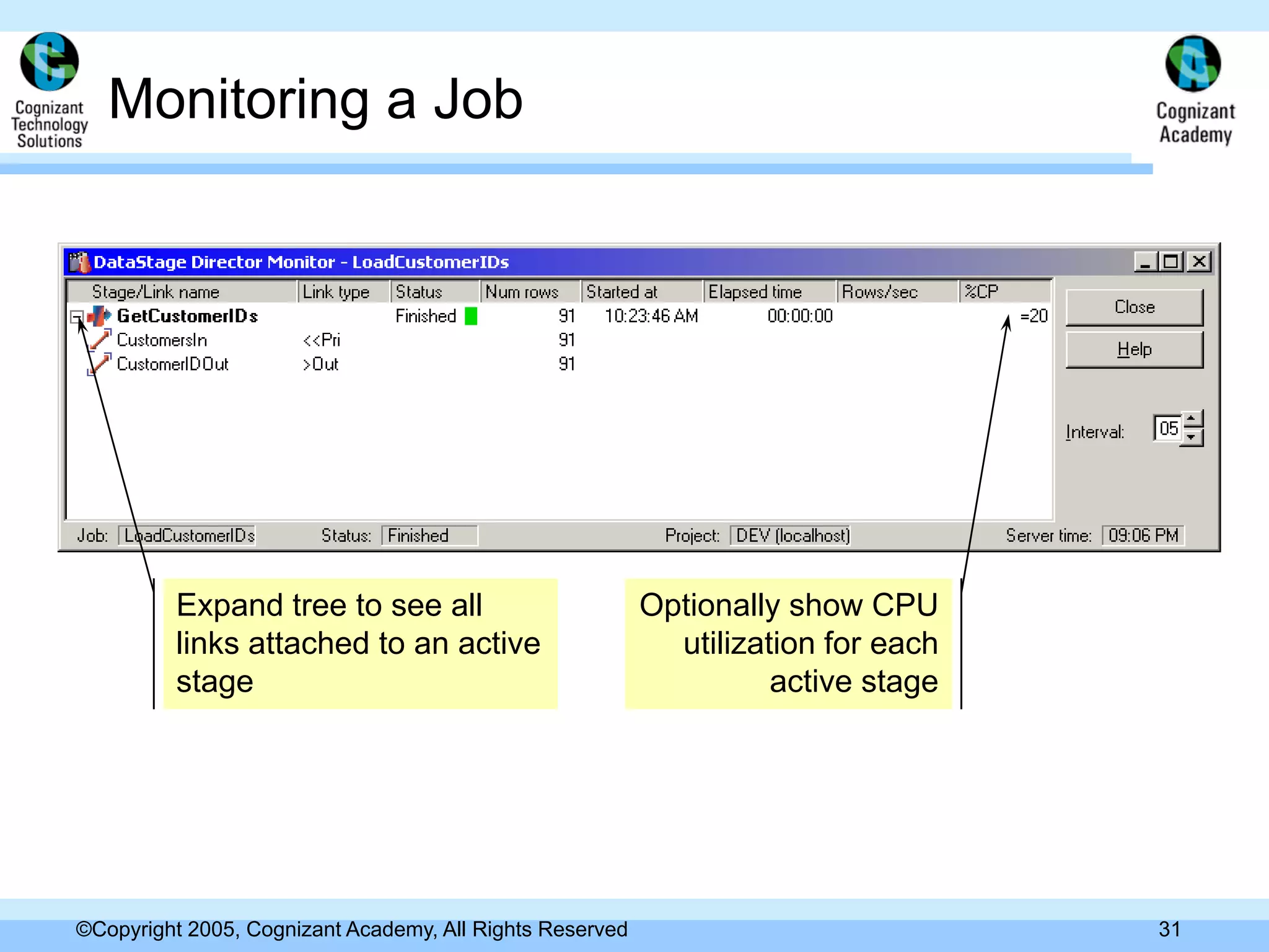 Day 1 Data Stage Administrator And Director 11.0