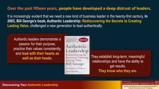 Discovering Your Authentic Leadership by Dr. Yasmin Davidds | PPTX