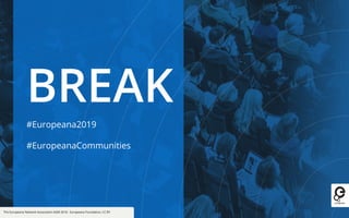 Europeana 2019 - Connect Communities - 27-28 November 2019 - Auditorium
