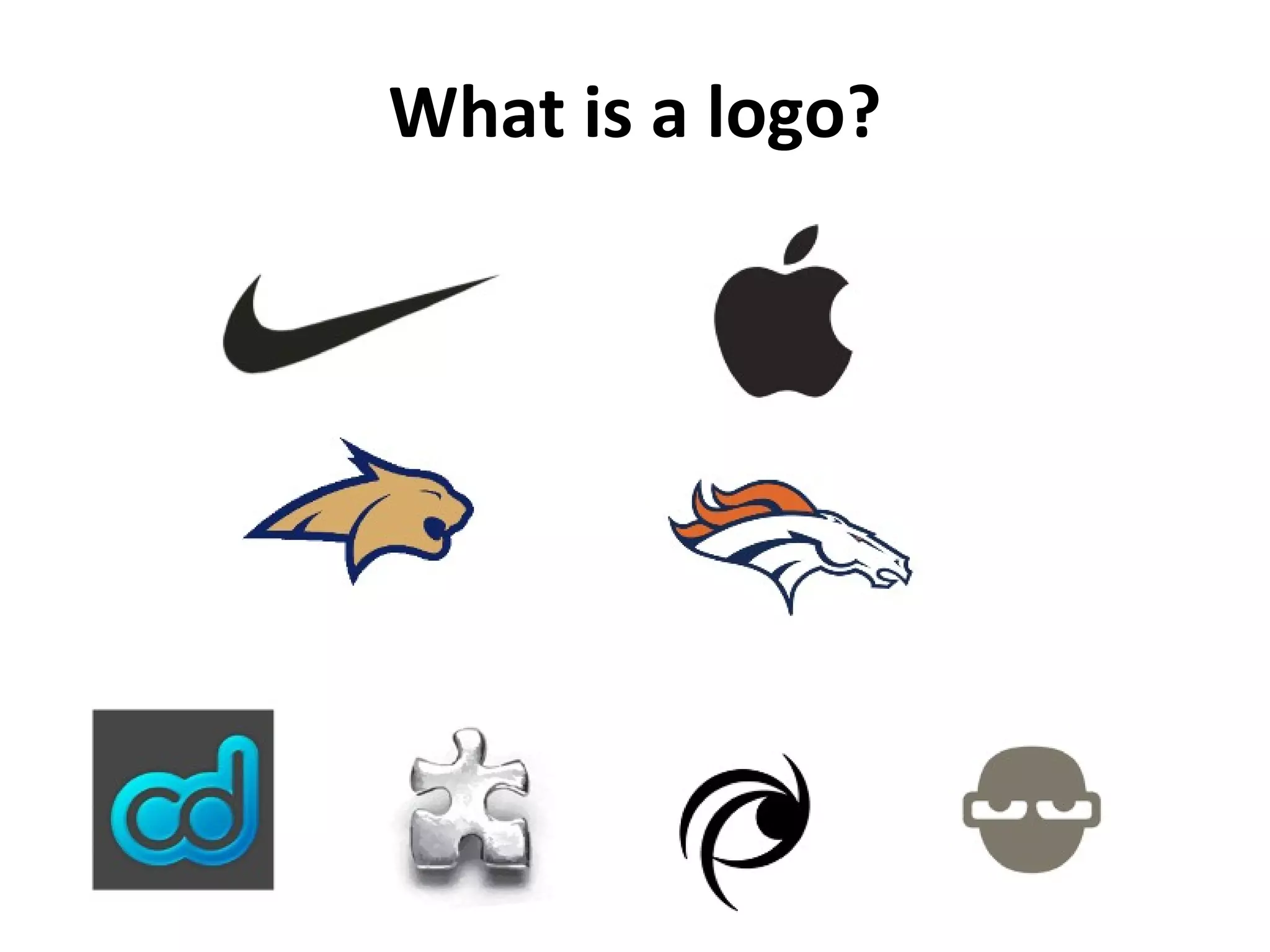 What is a logo?