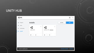 Unity Day 1: Introduction and Setup - Duong Hoang Thanh | PPTX