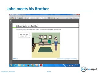 Page 9Classification: Restricted
John meets his Brother
 