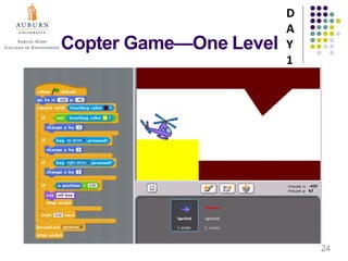 Copter Game—One Level
D
A
Y
1
24
 