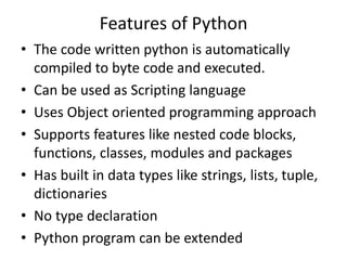 Python Programming | PPT