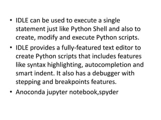 Python Programming | PPT image.