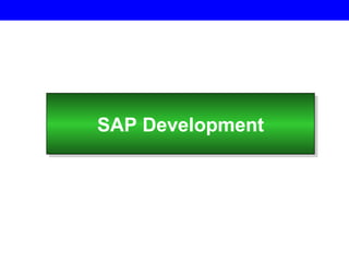 SAP Development 