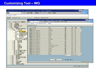 Customizing Tool – IMG 