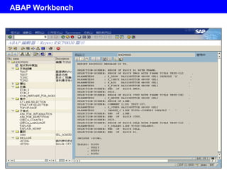 ABAP Workbench 