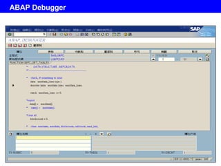 ABAP Debugger 