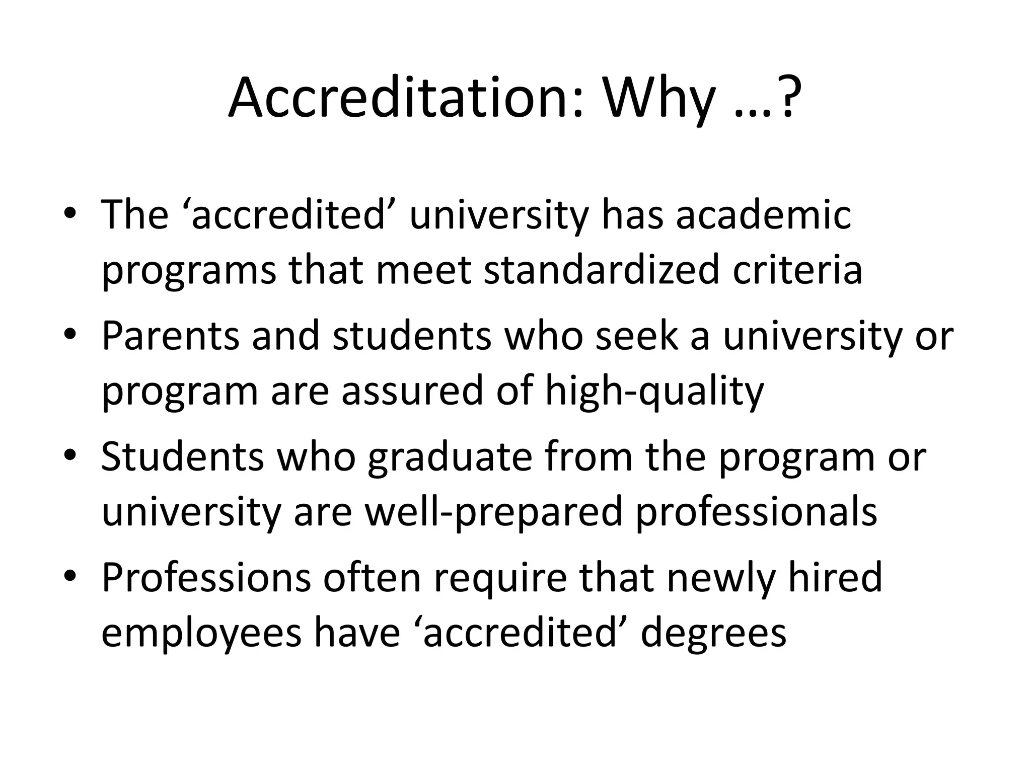 The Library’s Role in the Accreditation Process | PPTX