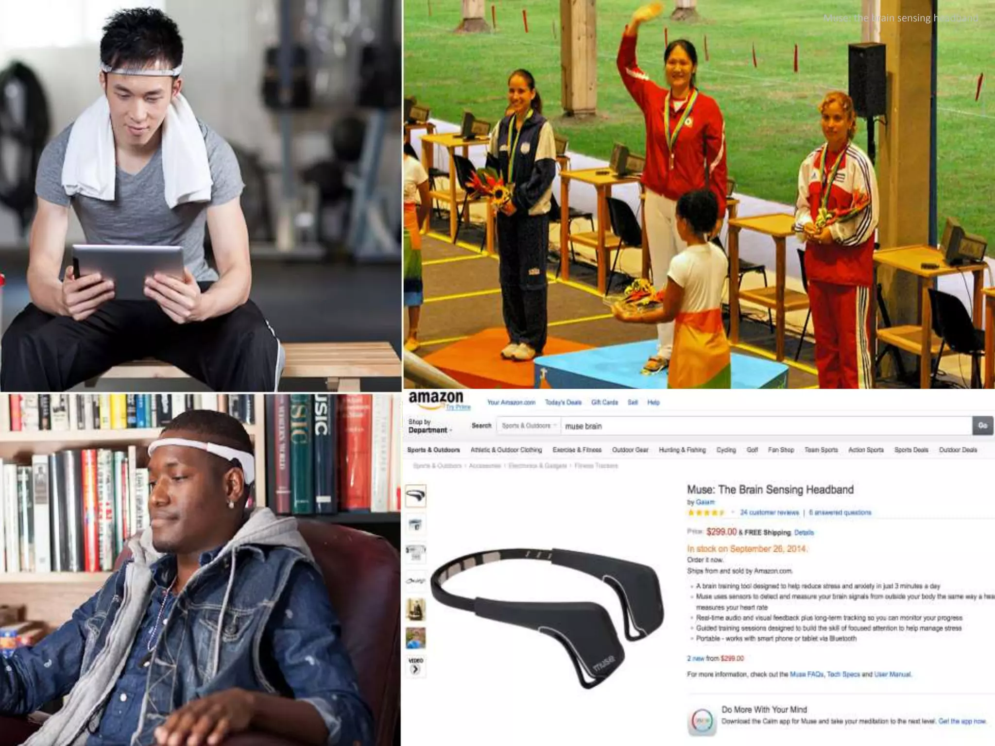 Muse: the brain sensing headband 
 