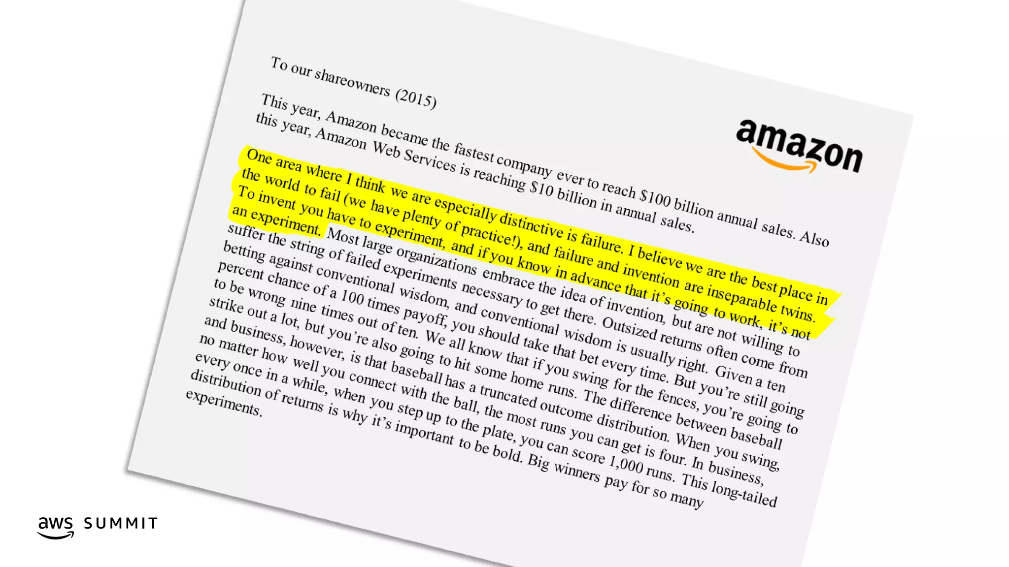 © 2019, Amazon Web Services, Inc. or its affiliates. All rights reserved.S U M M I T
 