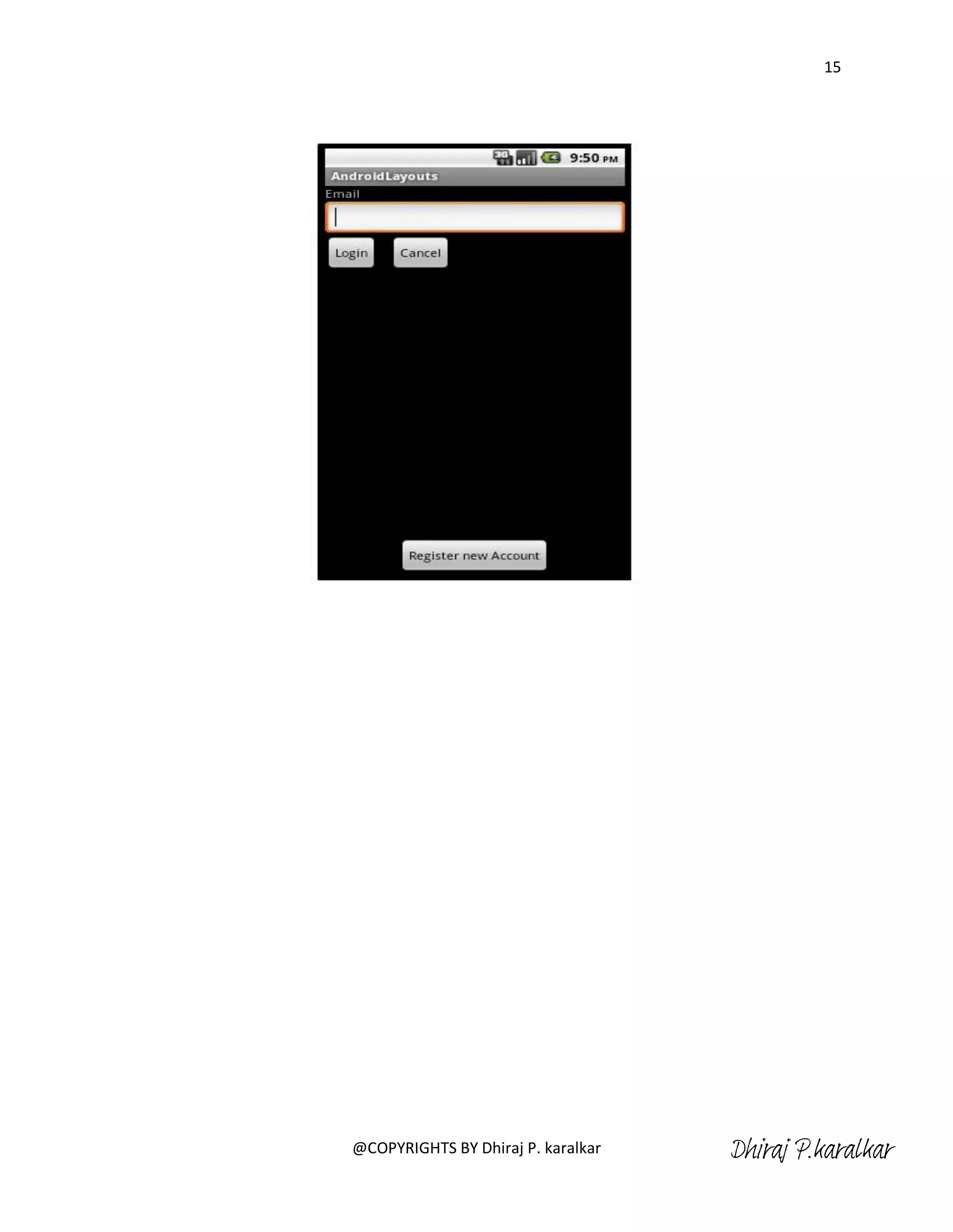 15




@COPYRIGHTS BY Dhiraj P. karalkar   Dhiraj P.karalkar
 
