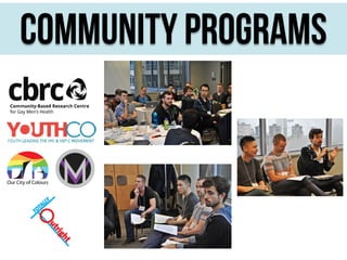 Community programs

 