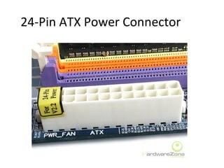 24-Pin ATX Power Connector
 