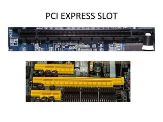 PCI EXPRESS SLOT
 