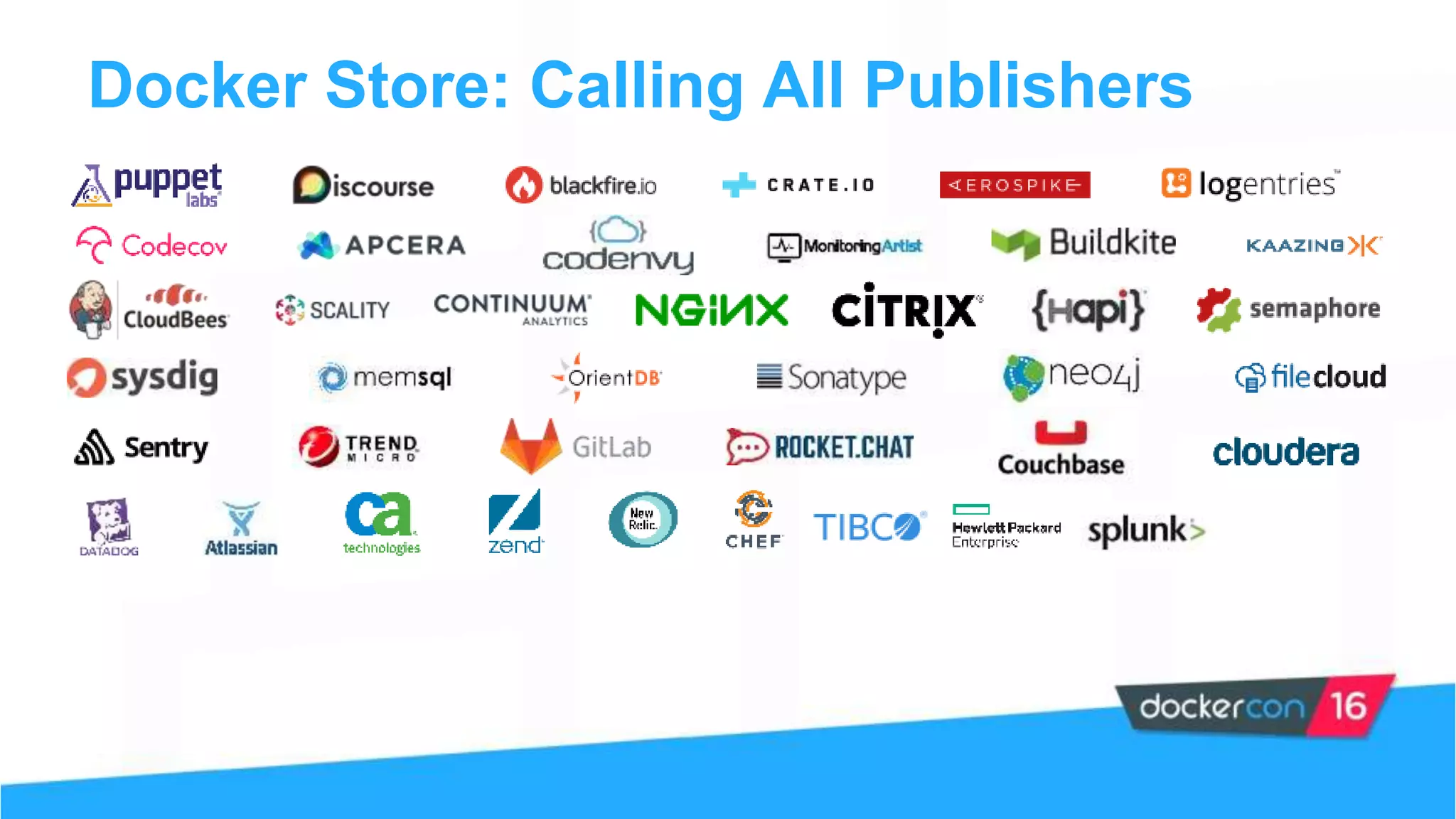 Docker Store: Calling All Publishers
 