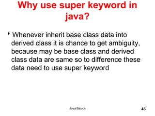 OOPS in java | Super and this Keyword | Memory Management in java ...
