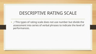 Descriptive Rating System Format Day 2 - 8613-1.pptx research project details and info | PPTX