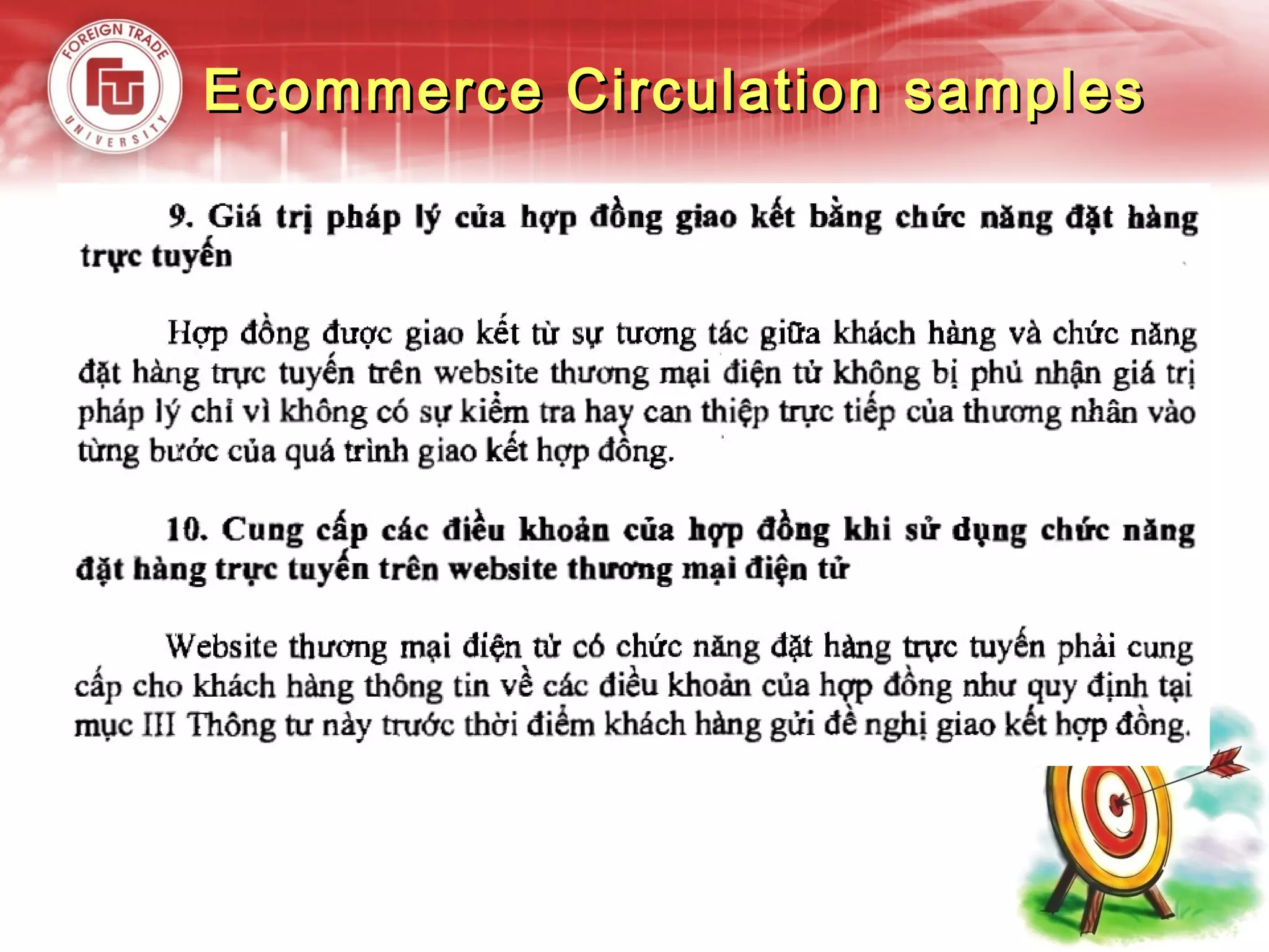 Ecommerce Circulation samplesEcommerce Circulation samples
 