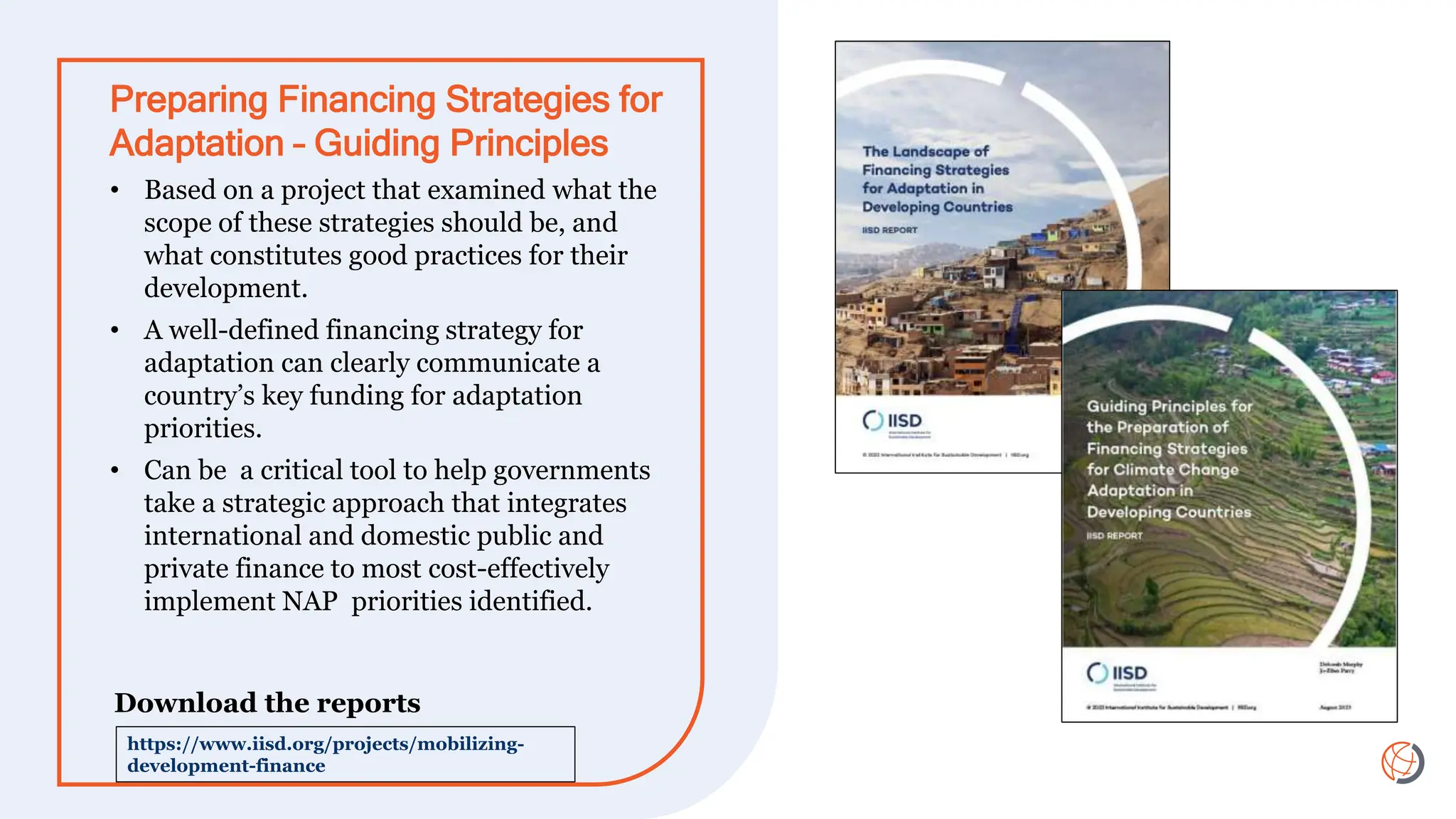 Program Adaptation Developing projects and programs in a strategic manner: Adaptation ...