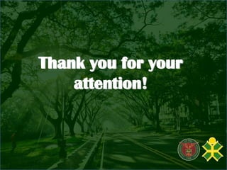 Click to edit Master title style
SCURP 2015: A Basic Course in Urban and Regional Planning (ABC in URP)
Thank you for your
attention!
 