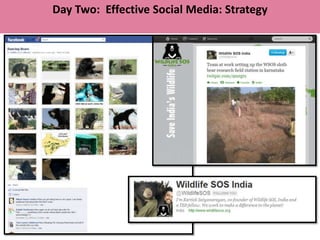 Day Two: Effective Social Media: Strategy
 