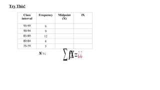 Comprehensive Guide to Calculating Mean, Median, and Mode for Grouped ...