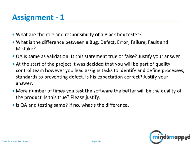 Introduction to Software Testing Part 2 | PPT