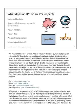 Day 2 - Network Security ~ 2nd Sight Lab ~ Cloud Security Class ~ 2020 ...