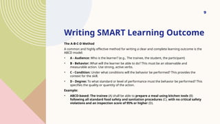 Comprehensive Guide to Planning Effective Competency-Based Training ...
