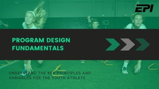 Youth Athlete Program Design