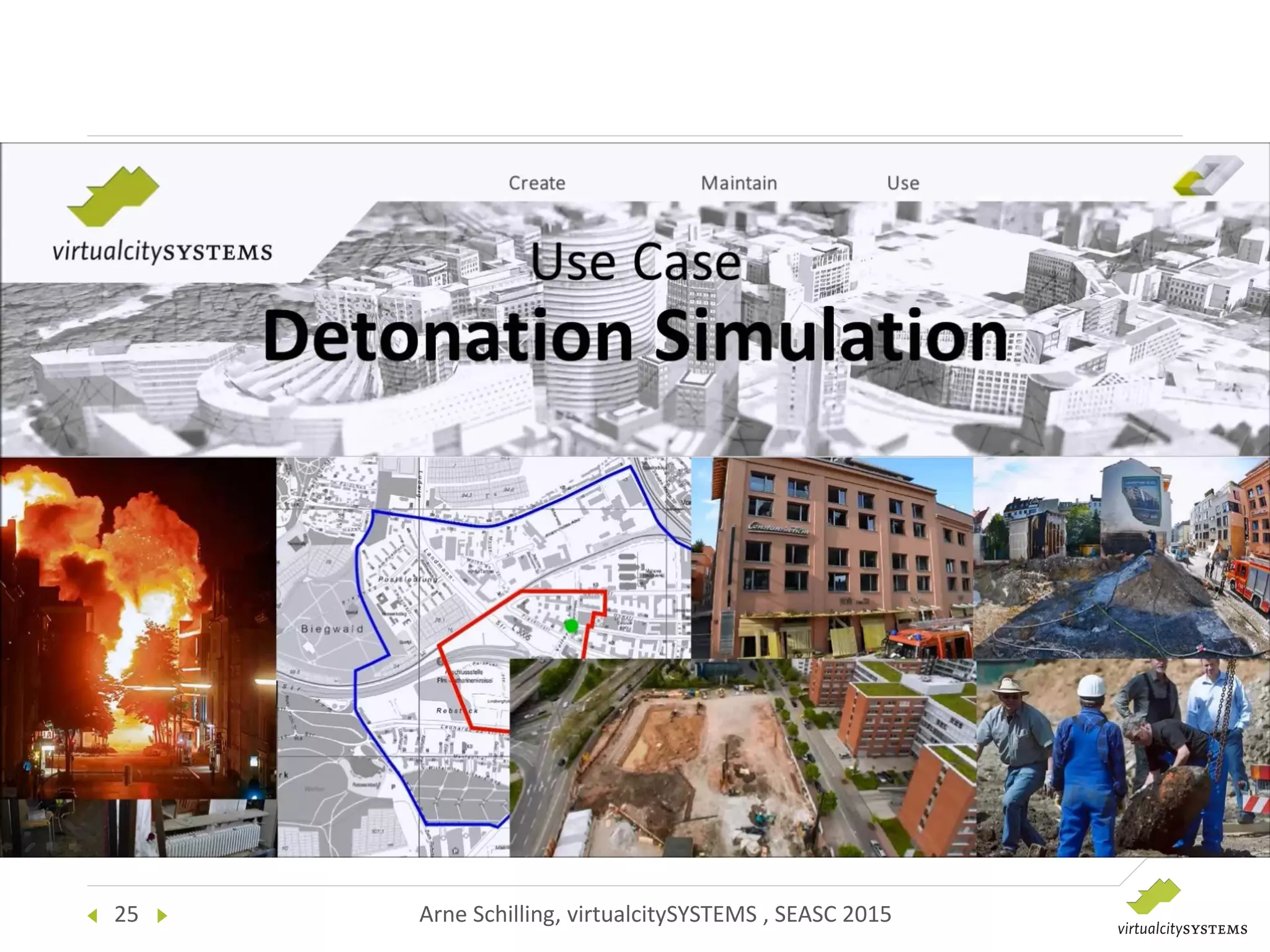 25 Arne Schilling, virtualcitySYSTEMS , SEASC 2015
 