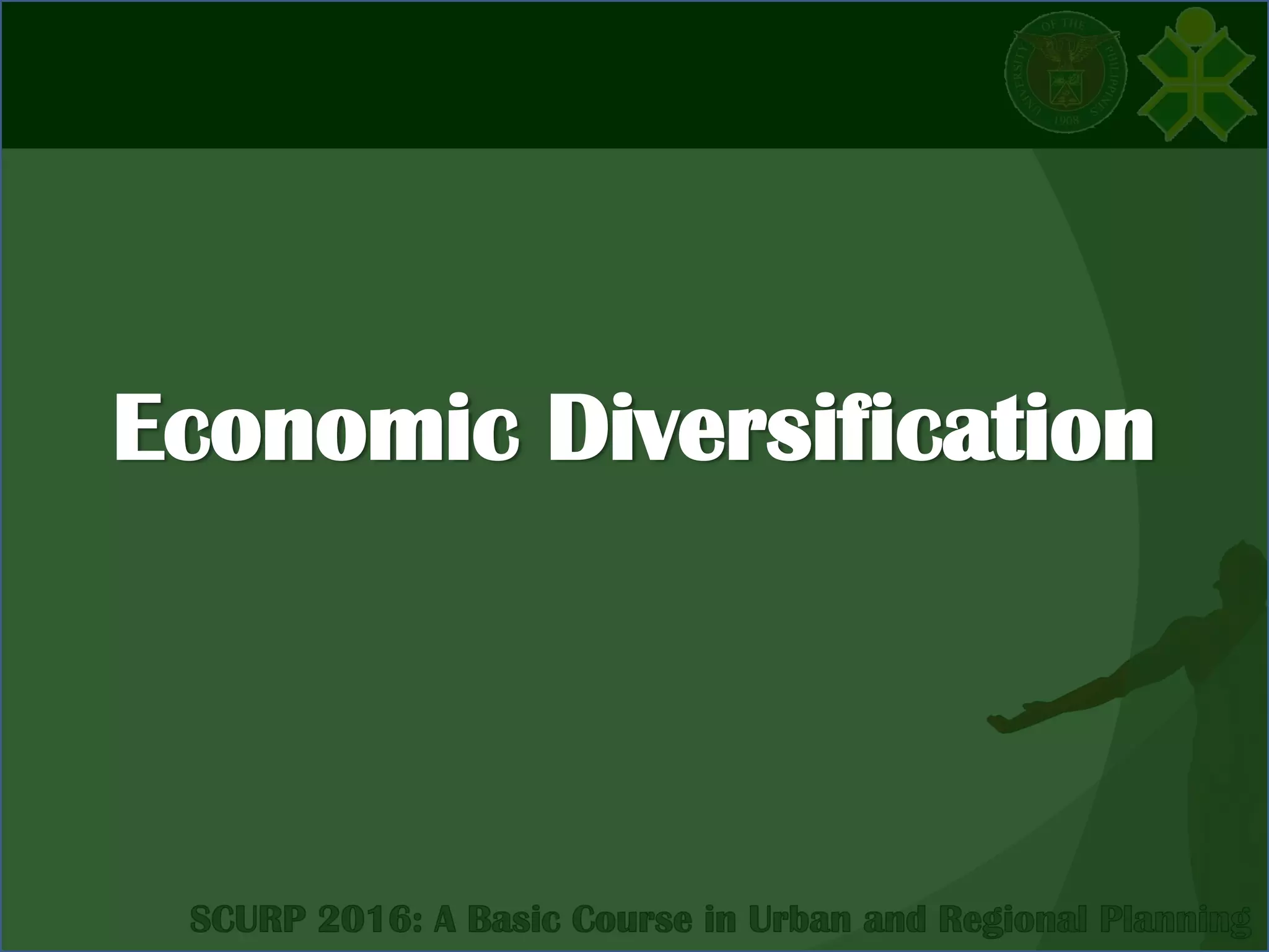 Economic Diversification
 