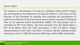 cascading of DAR SPLIT | PDF